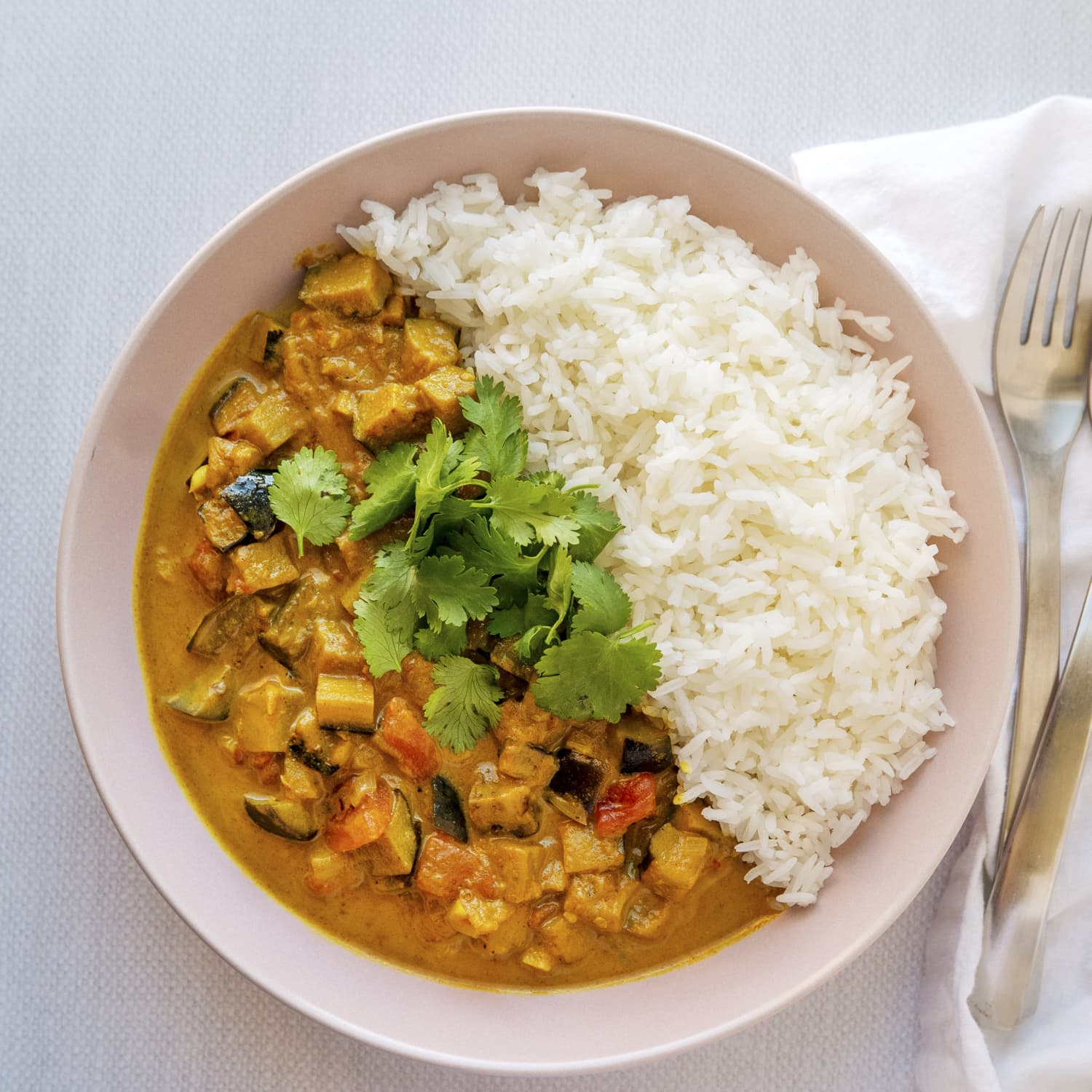 Eggplant curry shop